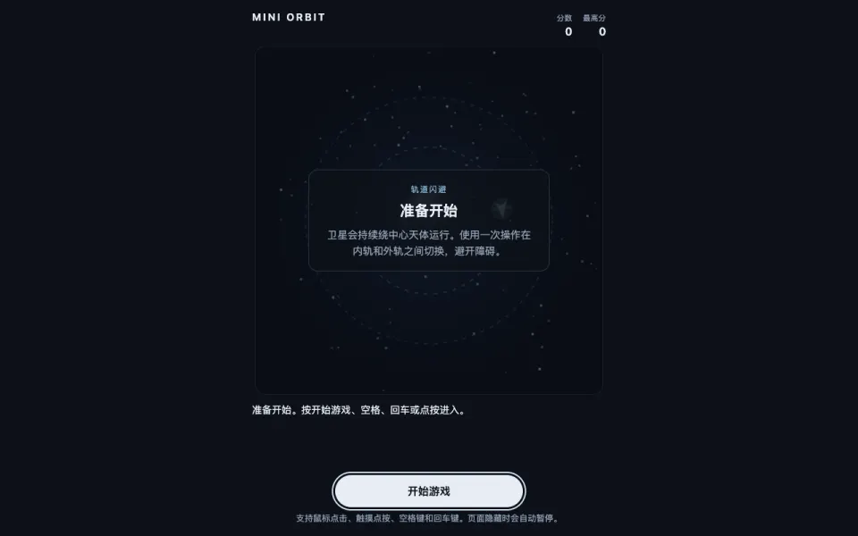 迷你轨道 · Mini Orbit